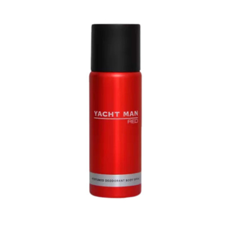 Yacht Man Red Perfumed Deodorant Body Spray 200ml Yacht Man Red Perfumed Deodorant Body Spray 200ml - Image 1