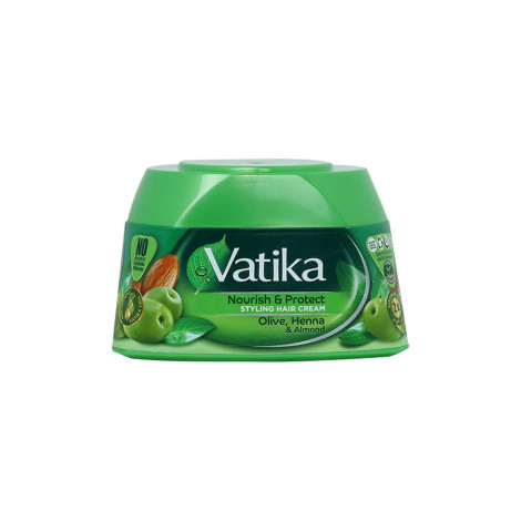 Vatika Naturals Nourish & Protect Styling Hair Cream 140ml Vatika Naturals Nourish & Protect Styling Hair Cream 140ml - Image 1