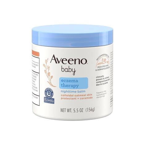 Aveeno Baby Eczema Therapy Nighttime Balm 156g Aveeno Baby Eczema Therapy Nighttime Balm 156g - Image 1