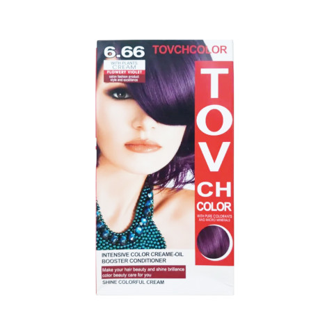 Tovch Hair color - 6.66 Flowery Violet Tovch Hair color - 6.66 Flowery Violet - Image 1