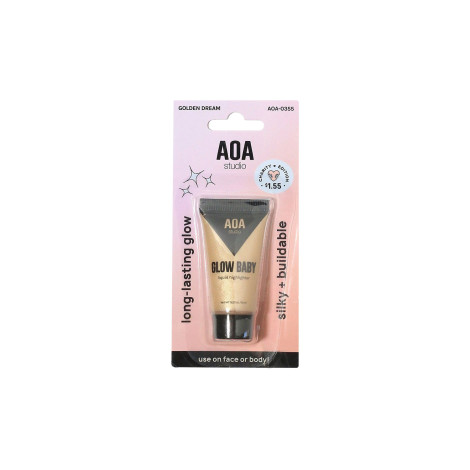AOA Vita Glow Baby Liquid Highlighter - Golden Dream AOA Vita Glow Baby Liquid Highlighter - Golden Dream - Image 1