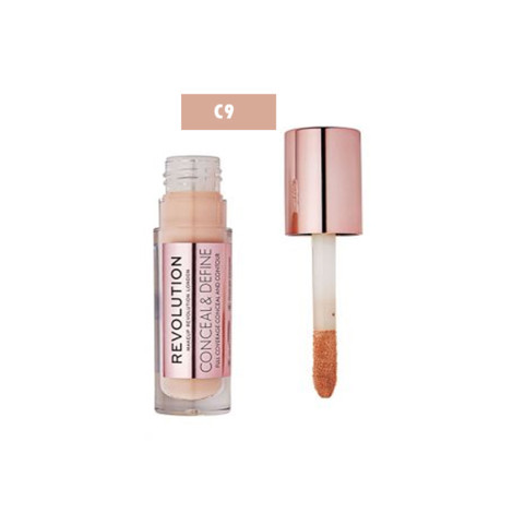 Makeup Revolution - Conceal & DefineLiquid Concealer - C9 Makeup Revolution - Conceal & DefineLiquid Concealer - C9 - Image 1