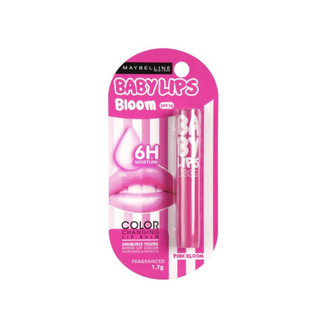 Maybelline New York Baby Lips Color Changing Lip Balm - Pink Bloom 1.7g Maybelline New York Baby Lips Color Changing Lip Balm - Pink Bloom 1.7g - Image 1