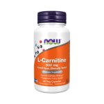 NOW L-Carnitine 500 mg Veg 60 Capsules