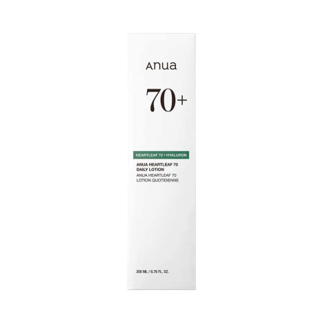 Anua Heartleaft 70 + Hyaluron Daily Lotion 200ml Anua Heartleaft 70 + Hyaluron Daily Lotion 200ml - Image 1