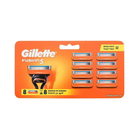 Gillette Fusion 5 Razor Blades - 8 Cartridges Gillette Fusion 5 Razor Blades - 8 Cartridges - Image 1