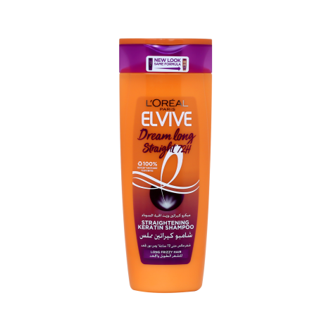 L'Oreal Elvive Dream Long Straight 72H Straightening Keratin Shampoo 400ml L'Oreal Elvive Dream Long Straight 72H Straightening Keratin Shampoo 400ml - Image 1
