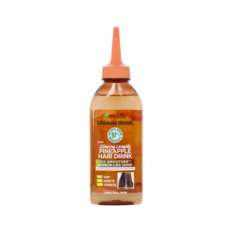 Garnier Ultimate Blends Glowing Lengths Pineapple Hair Drink 200ml Garnier Ultimate Blends Glowing Lengths Pineapple Hair Drink 200ml - Image 1