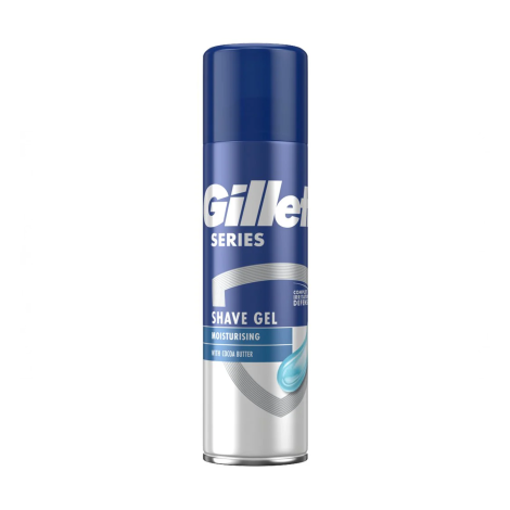 Gillette Series Moisturising with Cocoa Butter Shave Gel 200ml Gillette Series Moisturising with Cocoa Butter Shave Gel 200ml - Image 1