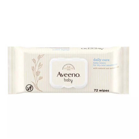 Aveeno Baby Daily Care Wipes 72 Pcs Aveeno Baby Daily Care Wipes 72 Pcs - Image 1