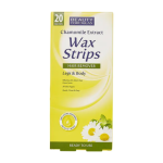 Beauty Formulas Chamomile Extract Leg & Body Wax Strips 20Pcs