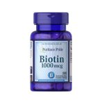 Puritan’s Pride Biotin 1000mcg 100 Tablets