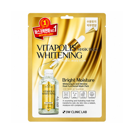3w Clinic Vitapolis Whitening Mask Pack 25ml 3w Clinic Vitapolis Whitening Mask Pack 25ml - Image 1