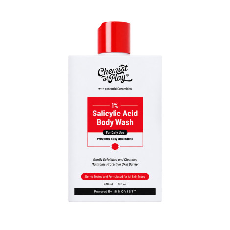 Innovist Chemist at Play 1% Salicylic Acid Body Wash 236ml Innovist Chemist at Play 1% Salicylic Acid Body Wash 236ml - Image 1