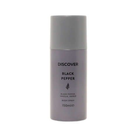 Mark & Spencer Discover Black Pepper Body Spray 150ml Mark & Spencer Discover Black Pepper Body Spray 150ml - Image 1