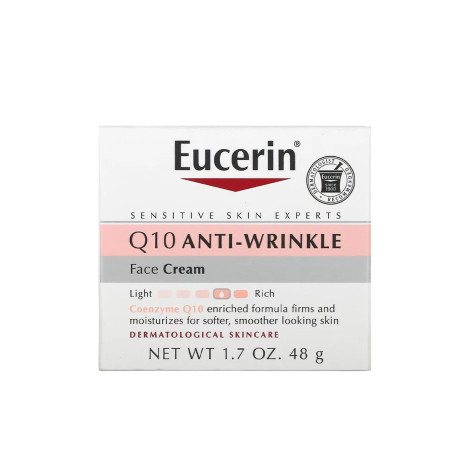 Eucerin Q10 Anti Wrinkle Face Cream 48g Eucerin Q10 Anti Wrinkle Face Cream 48g - Image 1