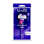 Gillette Venus Flexi Ball Deluxe Smooth Swirl  Razor 2 Blades