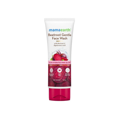 Mamaearth Beetroot Gentle Face Wash 100ml Mamaearth Beetroot Gentle Face Wash 100ml - Image 1