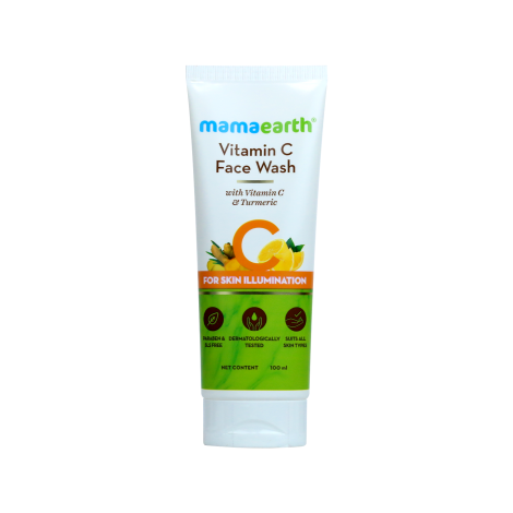 Mamaearth Vitamin C Face Wash With Vitamin C & Turmeric 100ml Mamaearth Vitamin C Face Wash With Vitamin C & Turmeric 100ml - Image 1