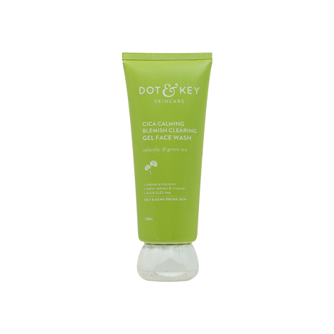 Dot & Key Cica Calming Blemish Clearing Gel Face Wash 100ml Dot & Key Cica Calming Blemish Clearing Gel Face Wash 100ml - Image 1