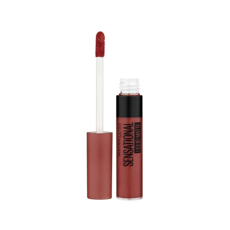 Maybelline New York Sensational Liquid Matte Lipstick - 17 Stop On Red Maybelline New York Sensational Liquid Matte Lipstick - 17 Stop On Red - Image 1