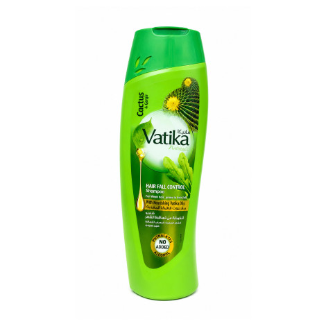 Vatika Cactus & Gergir Hair Fall Control Shampoo 350ml Vatika Cactus & Gergir Hair Fall Control Shampoo 350ml - Image 1