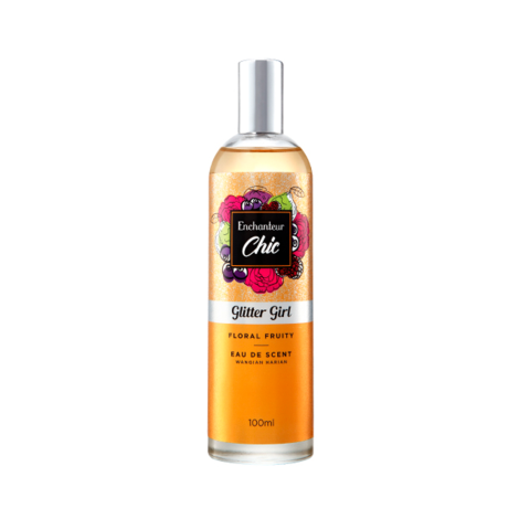 Enchanteur Chic Eau De Scent - Glitter Girl 100ml Enchanteur Chic Eau De Scent - Glitter Girl 100ml - Image 1