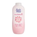 Babi Mild White Sakura Organic Baby Powder 350g
