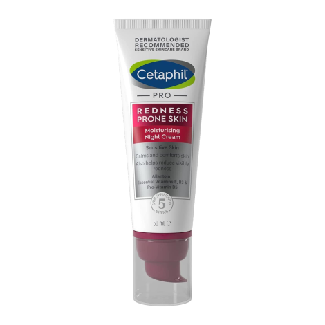 Cetaphil Pro Redness Prone Skin Moisturising Night Cream 50ml Cetaphil Pro Redness Prone Skin Moisturising Night Cream 50ml - Image 1