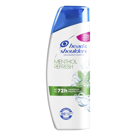Head & Shoulders Menthol Fresh Up To 72H Dandruff Protection Shampoo 400ml Head & Shoulders Menthol Fresh Up To 72H Dandruff Protection Shampoo 400ml - Image 1