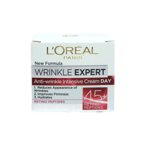 L'Oreal Wrinkle Expert Anti-Wrinkle Intensive 45+ Day Cream 50ml L'Oreal Wrinkle Expert Anti-Wrinkle Intensive 45+ Day Cream 50ml - Image 1