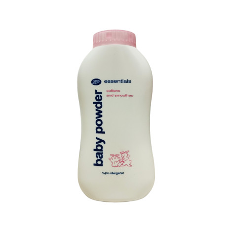 Boots Essentials Softens & Smoothes Baby Powder 200g Boots Essentials Softens & Smoothes Baby Powder 200g - Image 1