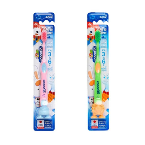 Kodomo Soft and Slim Toothbrush For 3-6y Kodomo Soft and Slim Toothbrush For 3-6y - Image 1