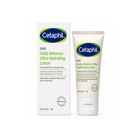 Cetaphil DAM Daily Advance Ultra Hydrating Lotion 50g Cetaphil DAM Daily Advance Ultra Hydrating Lotion 50g - Image 1