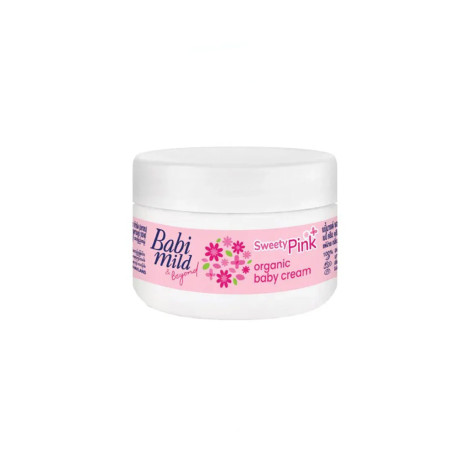 Babi Mild Sweety Pink Organic Baby Cream 50g Babi Mild Sweety Pink Organic Baby Cream 50g - Image 1