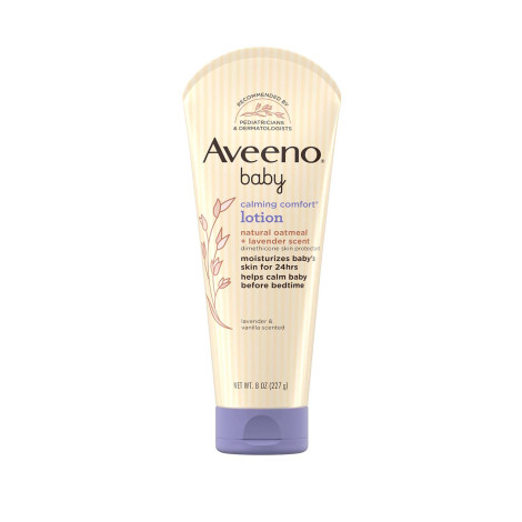 Aveeno Baby Lavender & Vanilla Scented Calming Comfort Lotion 227g Aveeno Baby Lavender & Vanilla Scented Calming Comfort Lotion 227g - Image 1