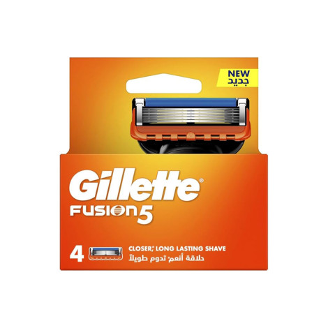 Gillette Fusion5 Blade - 4 Cartridges Gillette Fusion5 Blade - 4 Cartridges - Image 1