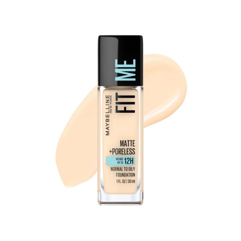 Fit Me Matte Poreless Foundation - 110 Porcelain Fit Me Matte Poreless Foundation - 110 Porcelain - Image 1