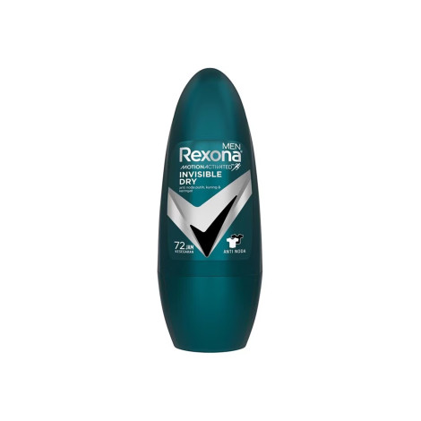 Rexona Men Invisible Dry Roll On 45ml Rexona Men Invisible Dry Roll On 45ml - Image 1