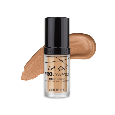L.A Girl Pro Coverage Illuminating Foundation - Natural L.A Girl Pro Coverage Illuminating Foundation - Natural - Image 1