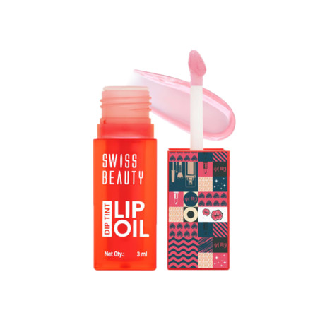 Swiss Beauty Dip Tint Lip Oil – 01 Strawberry Swiss Beauty Dip Tint Lip Oil – 01 Strawberry - Image 1