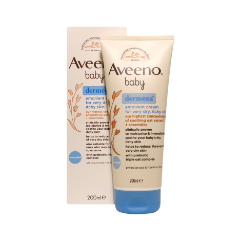 Aveeno Baby Dermexa Emollient Cream 200ml Aveeno Baby Dermexa Emollient Cream 200ml - Image 1