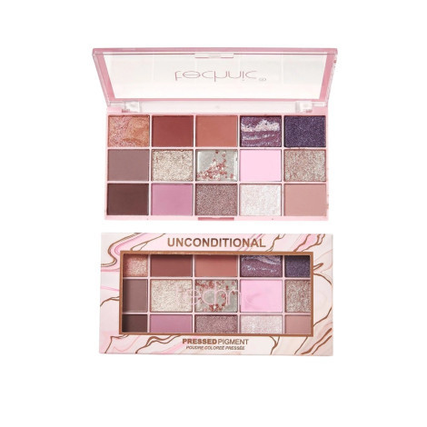 Technic Unconditional Pressed Pigment Eyeshadow Palette 30g Technic Unconditional Pressed Pigment Eyeshadow Palette 30g - Image 1