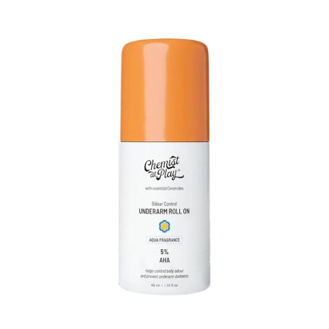 Innovist Chemist at Play 5% AHA Woody Musk Fragrance Underarm Roll On 40ml Innovist Chemist at Play 5% AHA Woody Musk Fragrance Underarm Roll On 40ml - Image 1