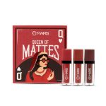 Mars Queen Of Mattes Lipstick Set- 01 Reds And Maroons