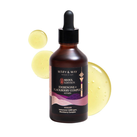 Mary & May Idebenone + Blackberry Complex Serum 80ml Mary & May Idebenone + Blackberry Complex Serum 80ml - Image 1