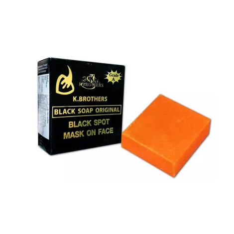 K. Brothers Black Soap Original 50g K. Brothers Black Soap Original 50g - Image 1