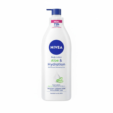 Nivea Aloe & Hydration 72h Moisture Refreshing Care Lotion 400ml Nivea Aloe & Hydration 72h Moisture Refreshing Care Lotion 400ml - Image 1