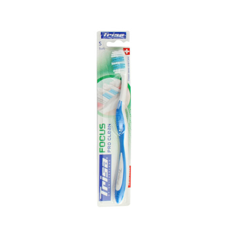 Trisa Focus Pro clean soft toothbrush Trisa Focus Pro clean soft toothbrush - Image 1