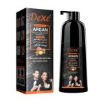 Dexe Argan Speedy Hair Color Natural Black Shampoo 420ml